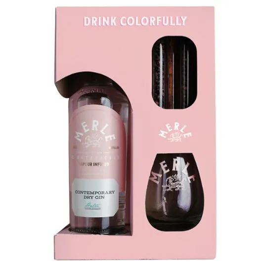 Gin Merle drink colorfutty